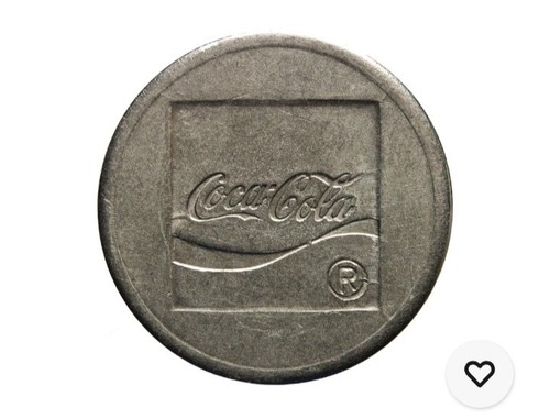 Gettoni coca cola - anni, 60/70